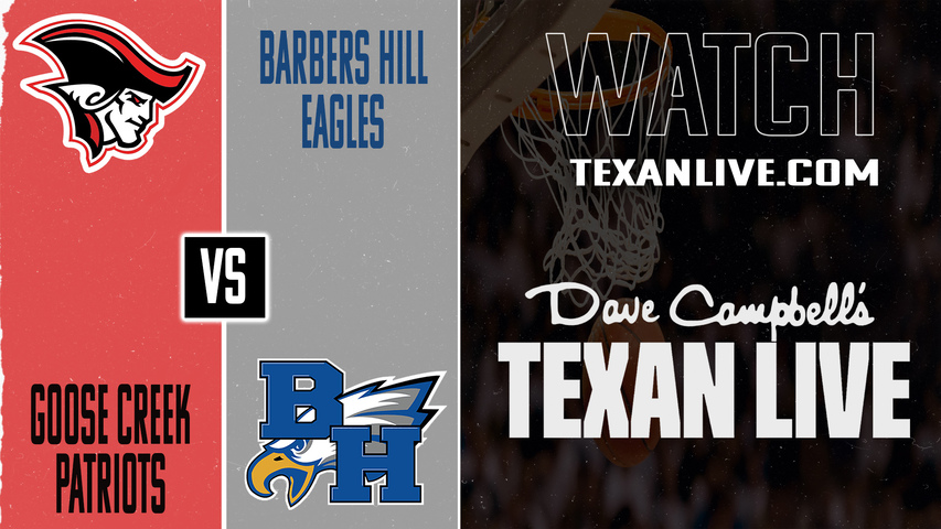 Goose Creek Memorial vs Barbers Hill – 5:45 PM – 11/18/2025 – Girls Basketball – Live from Barbers Hill High School
