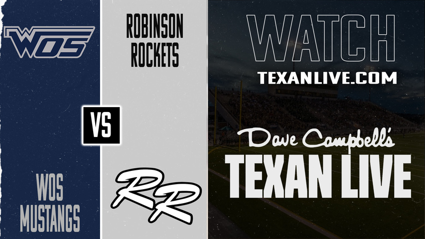West Orange Stark vs Waco Robinson – 7:00 pm – 11/21/2025 – Football – Area – Playoffs – Live from Planet Ford Stadium