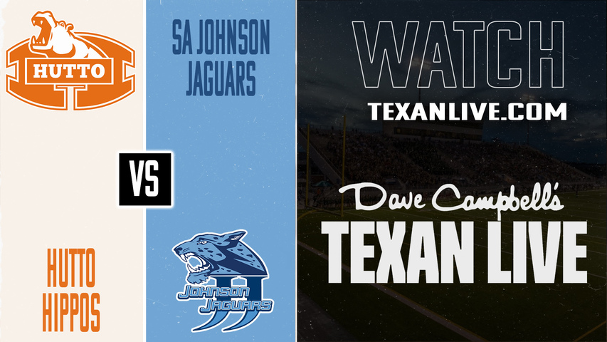 Hutto vs San Antonio Johnson – 7:30 pm – 11/21/2025 – Football – Area – Playoffs – Live from Shelton Stadium
