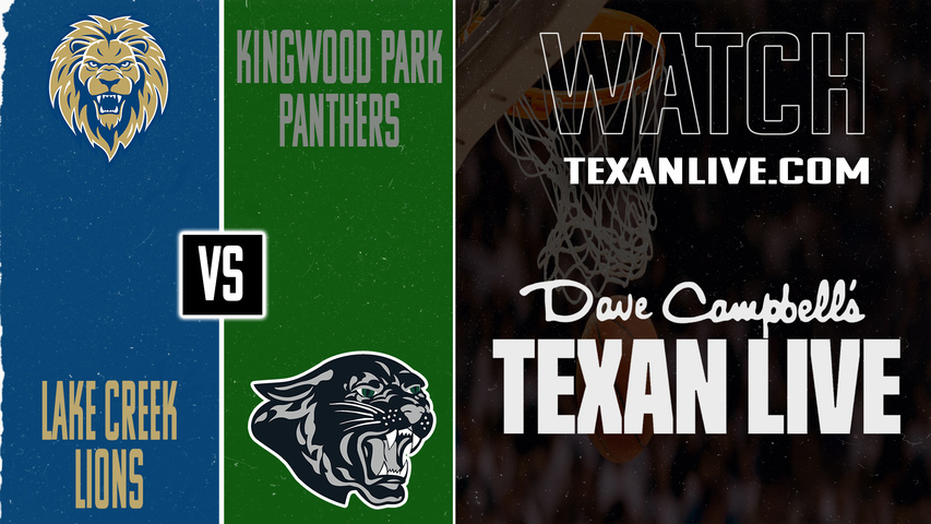 Lake Creek vs Kingwood Park – 1:00 PM – 11/25/2025 – Boys Basketball – Live from Kingwood Park High School