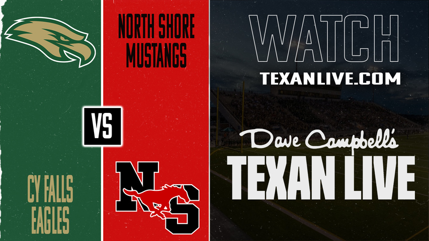 Cy Falls vs North Shore – 2:00pm – 11/28/2025 – Football – Regional Semifinals – Playoffs – Live from TDECU Stadium