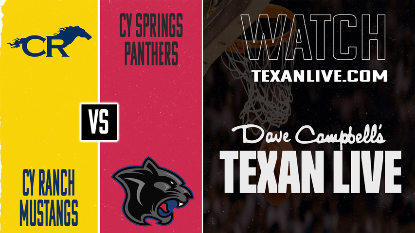Cy Ranch vs Cy Springs – 6:30 PM – 12/9/2025 – Girls Basketball – Live from Cy Springs High School
