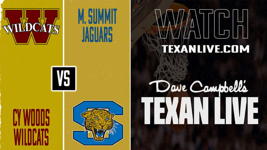 Cy Woods vs Mansfield Summit – 5:00PM – 12/11/2025 – Boys Basketball – Live from Cy Park High School (Gym 1) - Cy Hoops Tournament