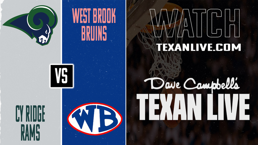 Cy Ridge vs West Brook – 6:30PM – 12/11/2025 – Boys Basketball – Live from Cy Park High School (Gym 2) - Cy Hoops Tournament