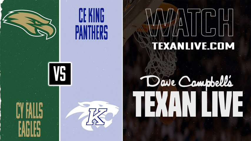 Cy Falls vs CE King – 6:30PM – 12/11/2025 – Boys Basketball – Live from Cy Falls High School (Gym 1) - Cy Hoops Tournament