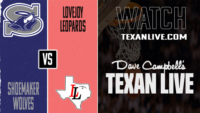Shoemaker vs Lovejoy – 6:30PM – 12/11/2025 – Boys Basketball – Live from Langham Creek High School (Gym 2) - Cy Hoops Tournament