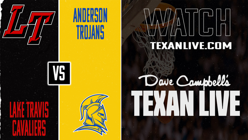 Lake Travis vs Anderson – 8:00 PM – 12/12/2025 – Boys Basketball – Live from Anderson High School