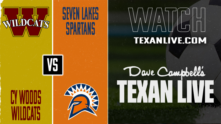 Cy Woods vs Seven Lakes – 7:15 PM – 12/16/2025 – Boys Soccer – Live from Seven Lakes High School