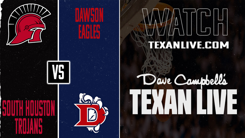 South Houston vs Dawson – 1:00 PM – 1/3/2026 – Boys Basketball – Live from Dawson High School