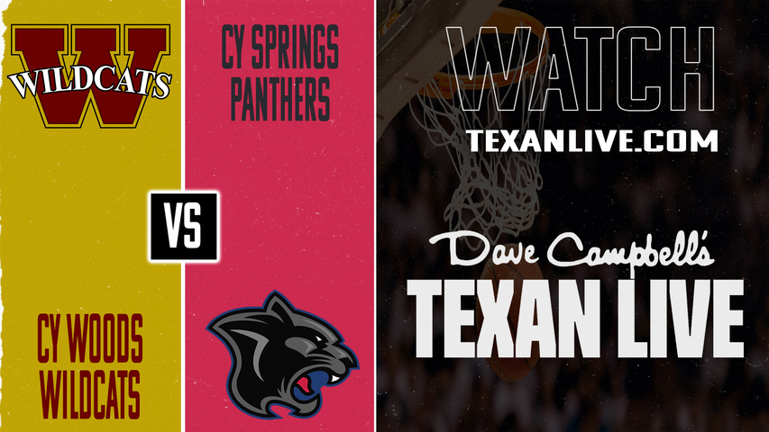Cy Woods vs Cy Springs – 7:00 PM – 1/7/2026 – Girls Basketball – Live from Cy Springs High School