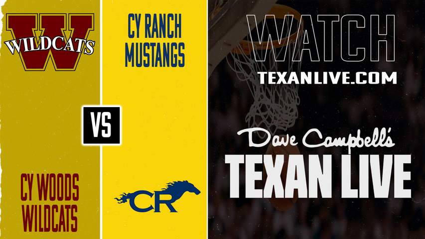 Cy Woods vs Cy Ranch – 1:00 PM – 1/10/2026 – Boys Basketball – Live from Cy Ranch High School