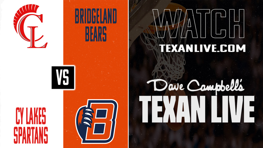 Cy Lakes vs Bridgeland – 1:00 PM – 1/10/2026 – Boys Basketball – Live from Bridgeland High School