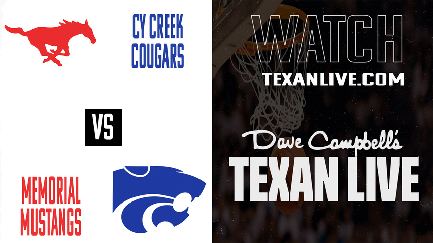 Spring Branch Memorial vs Cy Creek – 7:00 PM – 1/6/2026 – Girls Basketball – Live from Cy Creek High School