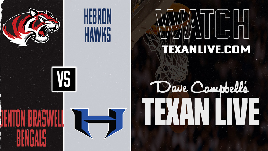 Braswell vs Hebron – 5:45 PM – 01/13/2026 – Girls Basketball – Live from Hebron High School
