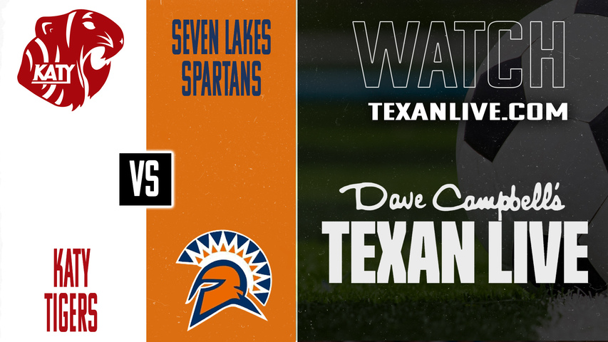 Katy vs Seven Lakes – 1:00 PM – 01/17/2026 – Boys Soccer – Live from SLHS-Spartan Stadium