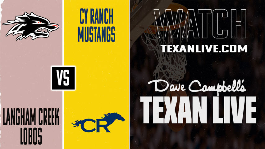 Langham Creek vs Cy Ranch – 10:30 AM – 01/17/2026 – Girls Basketball – Live from Cy Ranch High School