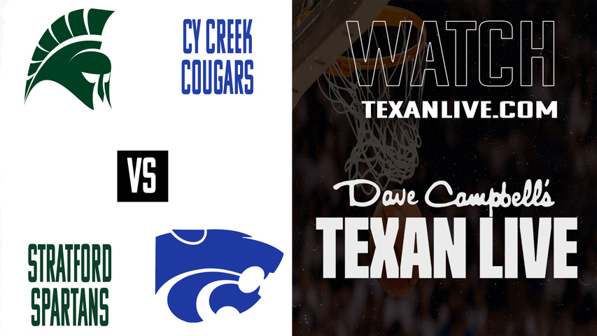 Stratford vs Cy Creek – 7:00 PM – 01/20/2026 – Girls Basketball – Live from Cy Creek High School