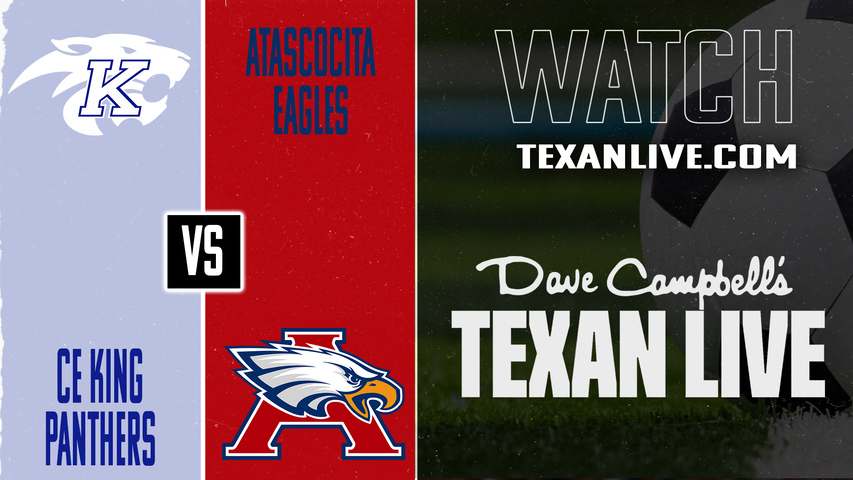 C.E. King vs Atascocita – 7:30 PM – 01/21/2026 – Boys Soccer – Live from Atascocita High School