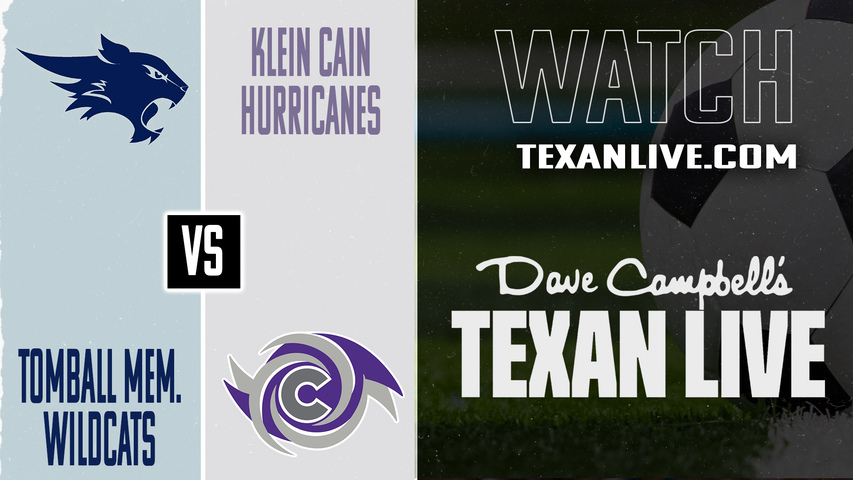 Tomball Memorial vs Klein Cain – 7:30 PM – 01/21/2026 – Boys Soccer – Live from Klein Cain High School