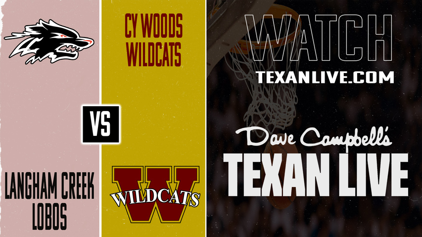 Langham Creek vs Cy Woods – 12:00 PM – 01/24/2026 – Boys Basketball – Live from Cy Woods High School