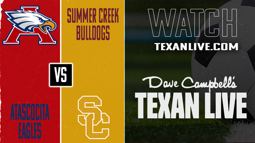 Atascocita vs Summer Creek – 12:00 PM – 01/24/2026 – Boys Soccer – Live from Summer Creek High School