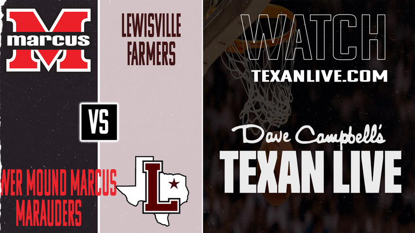 Marcus vs Lewisville – 7:00 PM – 01/20/2026 – Boys Basketball – Live from Lewisville High School