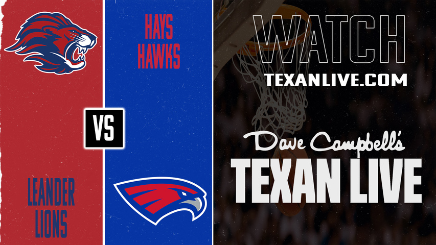 Leander vs Hays – 7:00 PM – 01/23/2026 – Boys Basketball – Live from Hays High School