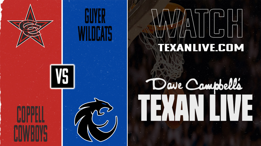 Coppell vs Guyer – 7:00 PM – 01/23/2026 – Boys Basketball – Live from Guyer High School