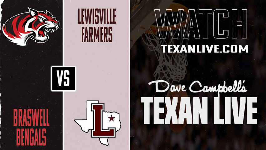 Braswell vs Lewisville – 7:00 PM – 01/23/2026 – Boys Basketball – Live from Lewisville High School