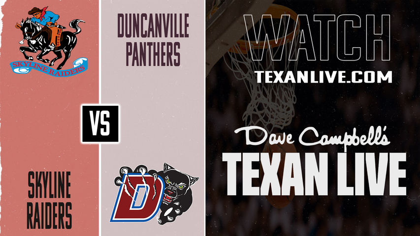 Skyline vs Duncanville – 6:00 PM – 01/23/2026 – Girls Basketball – Live from Sandra Meadows Memorial Arena