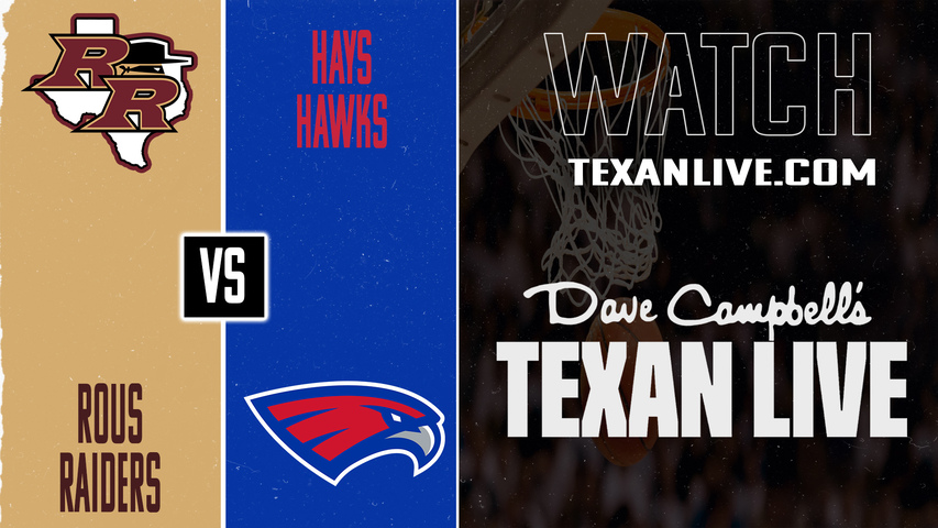 Leander Rouse vs Buda Hays – 6:00 PM – 01/28/2026 – Girls Basketball – Live from Buda Hays High School