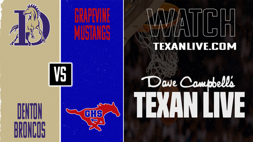 Denton vs Grapevine – 5:45 PM – 01/28/2026 – Girls Basketball – Live from Grapevine High School