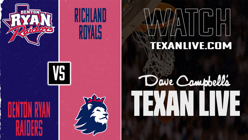 Ryan vs Richland – 4:30 PM – 01/29/2026 – Girls Basketball – Live from Richland High School