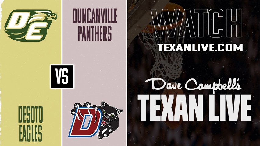 DeSoto vs Duncanville – 6:00 PM – 01/28/2026 – Girls Basketball – Live from Sandra Meadows Memorial Arena