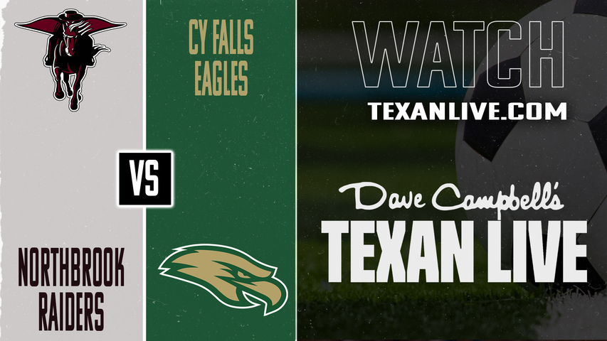 Northbrook vs Cy Falls – 7:00 PM – 01/28/2026 – Girls Soccer – Live from Cy Falls High School