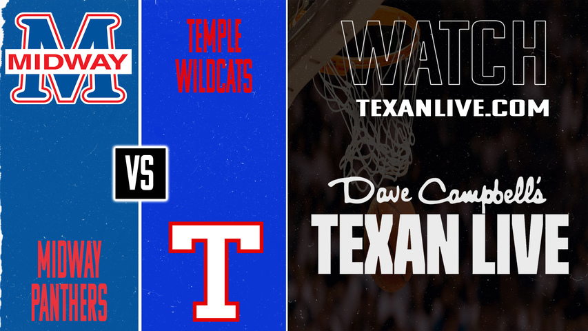 Waco Midway vs Temple – 7:00 PM – 01/30/2026 – Girls Basketball – Live from Temple High School