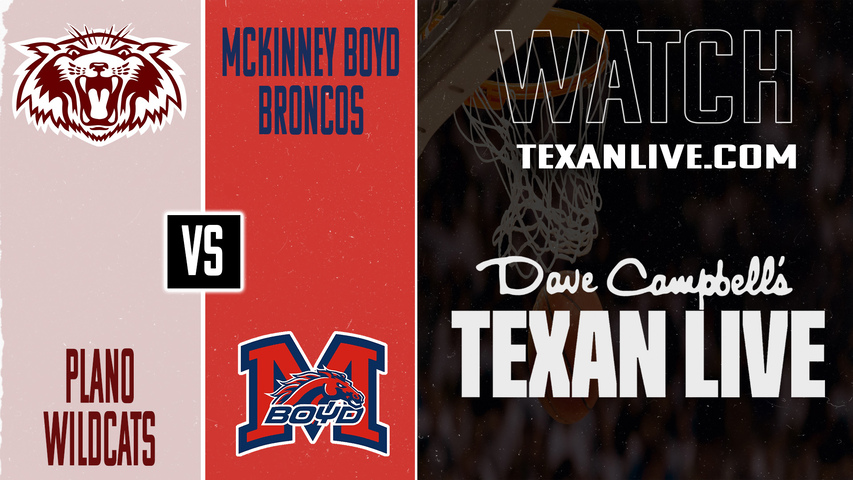 Plano vs McKinney Boyd – 5:30 PM – 01/30/2026 – Girls Basketball – Live from McKinney Boyd High School