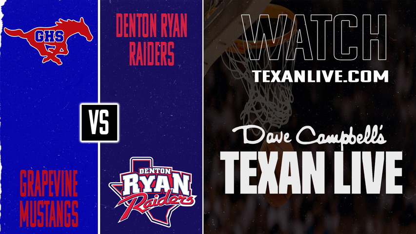 Grapevine vs Ryan – 7:15 PM – 01/30/2026 – Boys Basketball – Live from Ryan High School
