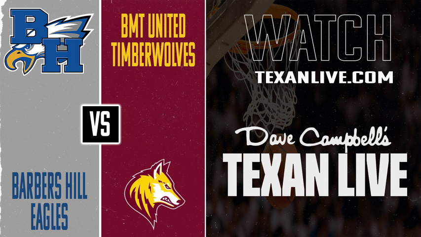 Barbers Hill vs Beaumont United – 7:00 PM – 02/03/2026 – Boys Basketball – Live from Beaumont United High School