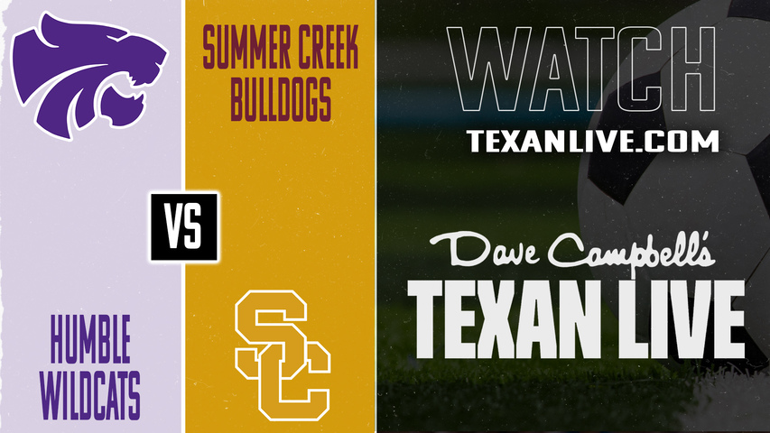 Humble vs Summer Creek – 7:30 PM – 02/03/2026 – Boys Soccer – Live from Summer Creek High School