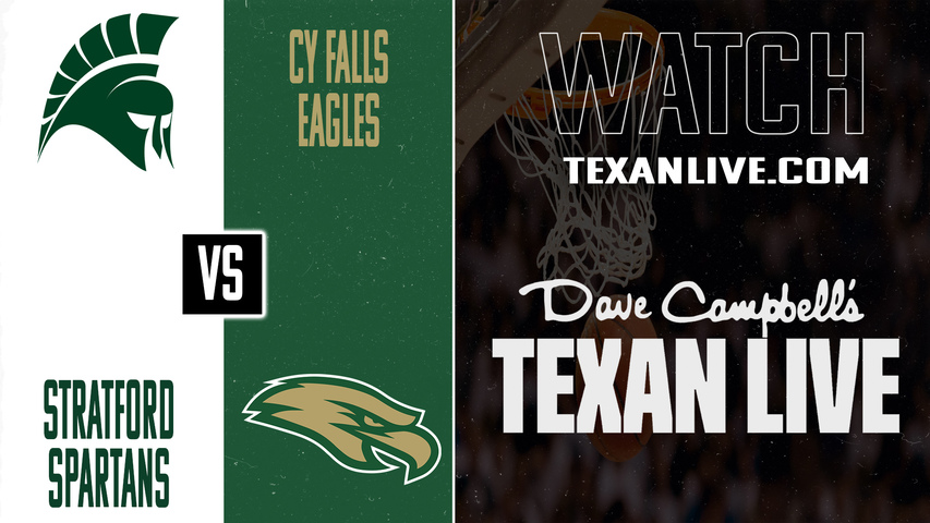 Stratford vs Cy Falls – 7:00 PM – 02/04/2026 – Boys Basketball – Live from Cy Falls High School