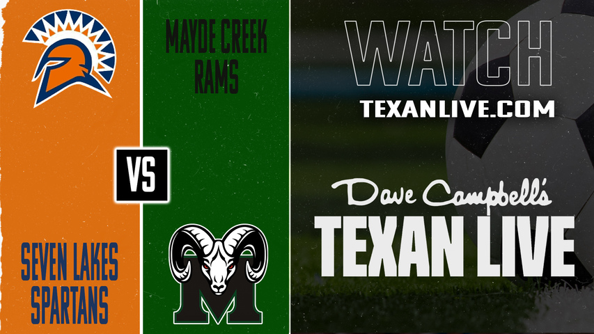 Seven Lakes vs Mayde Creek – 7:15 PM – 02/04/2026 – Boys Soccer – Live from Mayde Creek High School
