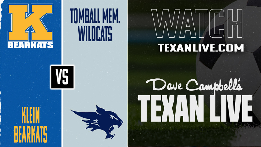 Klein vs Tomball Memorial – 7:00 PM – 02/06/2026 – Girls Soccer – Live from Tomball Memorial High School
