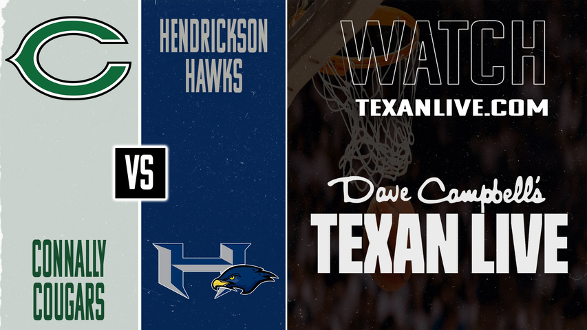 Connally vs Hendrickson – 7:00 PM – 02/06/2026 – Boys Basketball – Live from Hendrickson High School