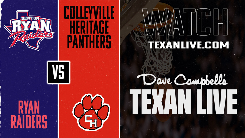 Ryan vs Colleyville Heritage – 7:15 PM – 02/03/2026 – Boys Basketball – Live from Colleyville Heritage High School