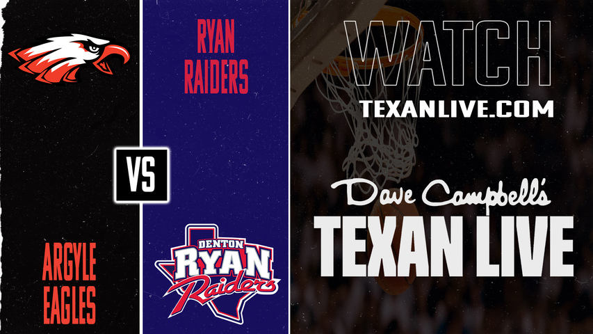 Argyle vs Denton Ryan – 5:45 PM – 02/06/2026 – Girls Basketball – Live from Ryan High School