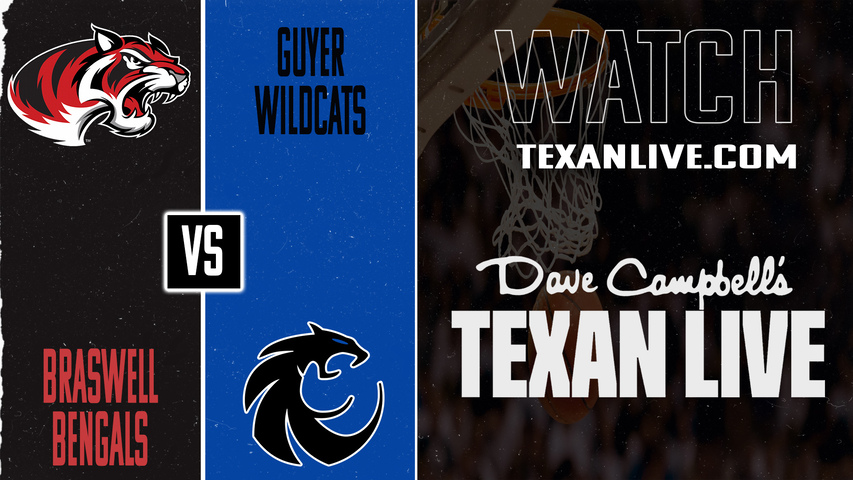 Denton Braswell vs Denton Guyer – 7:00 PM – 02/10/2026 – Boys Basketball – Live from Guyer High School