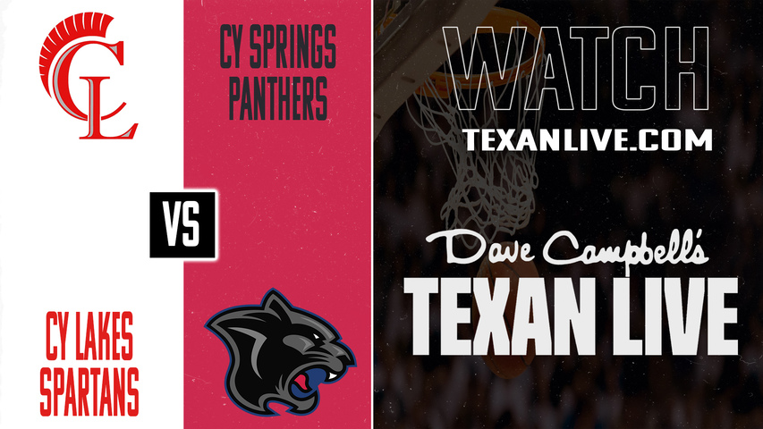 Cy Lakes vs Cy Springs – 6:30 PM – 02/10/2026 – Girls Basketball – Live from Cy Springs High School