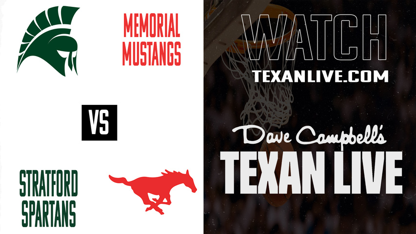 Stratford vs Spring Branch Memorial – 7:00 PM – 02/11/2026 – Boys Basketball – Live from Don Coleman Coliseum
