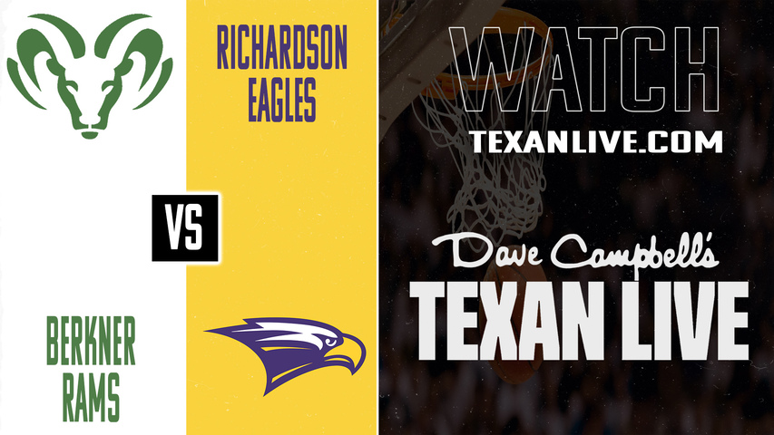 Berkner vs Richardson – 7:00 PM – 02/13/2026 – Girls Basketball – Live from Richardson High School